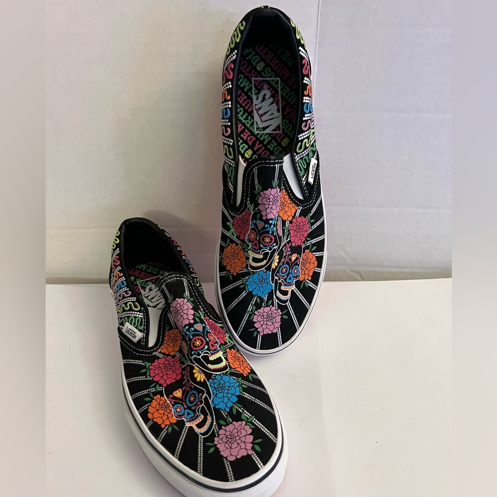 Sugar Skull Vans - Picture 2 of 5